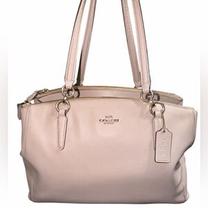 Coach Christie carryall handbag with matching handbag